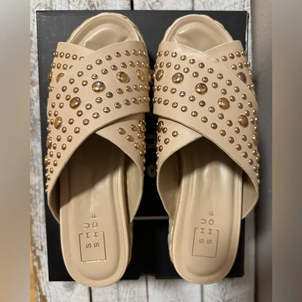 Shu Shop Kaia Platform Sandal - NIB